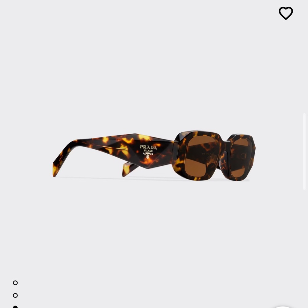 Prada Brown Tortoise symbole SPR17W Sunglasses